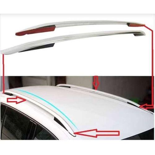 Volkswagen Tiguan Uyumlu 2008 2015 Tavan Çıtası Gümüş Parça