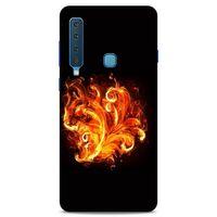 Lopard Samsung Galaxy A9 2018 Uyumlu Kılıf FireX (22) Tam Koruma Kılıfı Ateş Buket