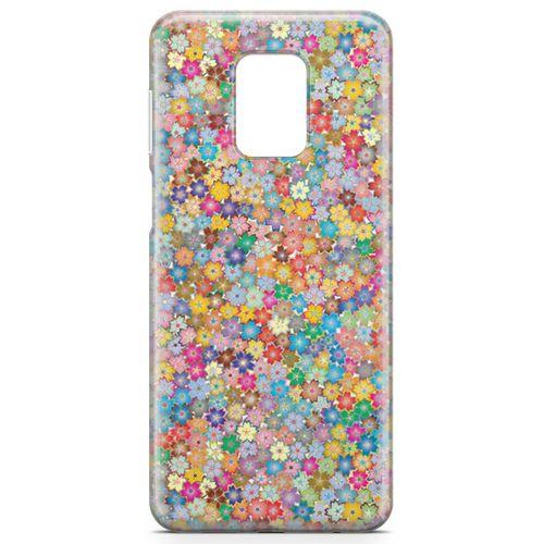 Xiaomi Redmi Note 9 Pro Kılıf Minik Çiçekler Arka Kapak Koruma Desenli Full Koruyucu