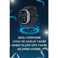 Akıllı Saat Bluetooth Bağlantılı Nfc Ve Gps Uyumlu Nabız Ölçer Sesli Görüşme