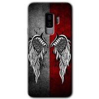 Galaxy S9 Plus Kılıf HD Desen Baskılı Arka Kapak - Lucifer + Kırılmaz Cam