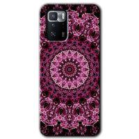 Poco x3 GT Kılıf HD Desen Baskılı Arka Kapak - Mandala Patterns Kaleidoscope + Kırılmaz Cam
