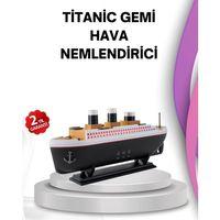 Ultra Sessiz Titanik Gemi Led Işıklı Aroma Difüzörü Oda Nemlendirici