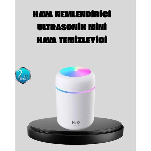 Taşınabilir Usb Mini Nemlendirici – Led Aydınlatmalı, Çift Püskürtme Modu
