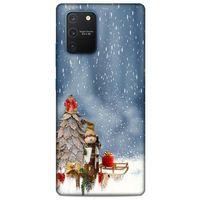 Samsung Galaxy S10 Lite Kılıf Snowix (5) Koruma Kabı Gri Beyaz