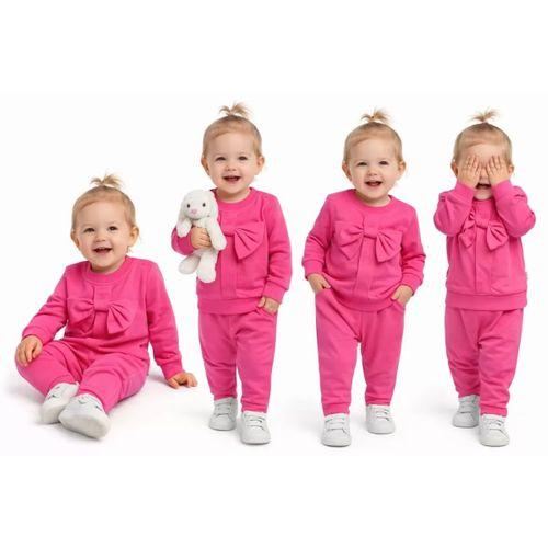 6/24 Ay Fiyonklu Penye Bebek Takımı