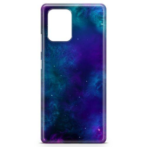 Samsung Galaxy A91 Kılıf Nebula Galaxy Arka Kapak Koruma Desenli Full Koruyucu