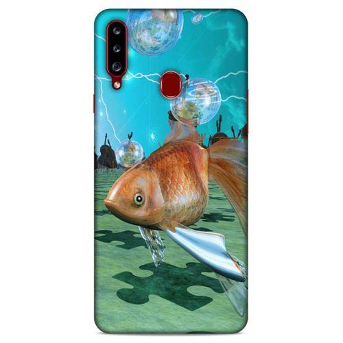 Lopard Samsung Galaxy A20s Uyumlu Kılıf Manipülasyon ☻ (29) Arka Koruma Kılıfı Baskılı