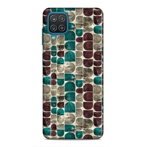 Samsung Galaxy A12 Uyumlu Kılıf Romans (36) Glitter Kılıf Kahverengi