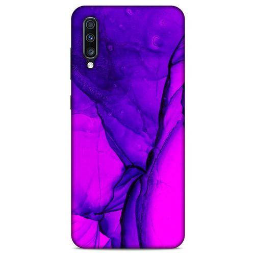 Samsung Galaxy A70 Uyumlu Kılıf Pembe Delisi (13) Silikon Kap Suluboya