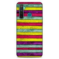 Lopard Oppo Realme 5 Pro Uyumlu Kılıf Wood'X (30) Silicone Case Desenli