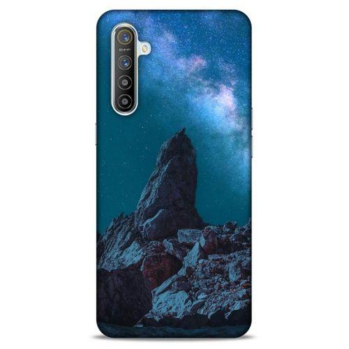 Lopard Oppo Realme XT Uyumlu Kılıf Gece'S (7) Telefon Kılıfı Açık Mavi