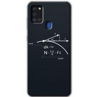 Samsung Galaxy A21s Kılıf Baskılı Kapak - Work Formül +Tam Ekran Koruyucu