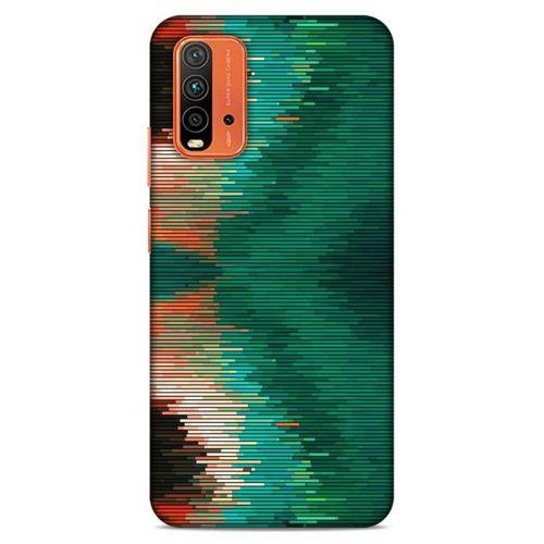 Lopard Xiaomi Redmi 9T Uyumlu Kılıf PiXel (15) Antişok Kılıf Çizgili