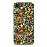 Graffitix (50) Desenli Silikon Kapak Apple Iphone 8 Kılıf