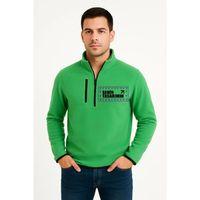 Ön Polar Kazak Dik Yaka - Yeşil