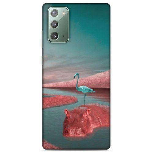 Lopard Samsung Galaxy Note 20 Uyumlu Kılıf Manipülasyon ☻ (21) Koruyucu Kapak Baskılı