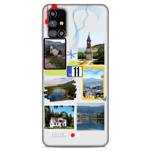 Lopard Samsung Galaxy M31s Uyumlu Kılıf Şehirli ※ (11) Bilecik Tam Koruma