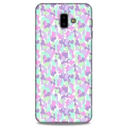 Kamuflaj 09 Samsung Galaxy J6 Plus Kılıf Silikon Kapak