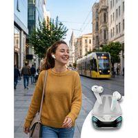 Bluetooth  Kulaklığı Kablosuz Kulaklık İphone 11 İphone 13 Samsung S23  Redmi Note 12 Uyumlu