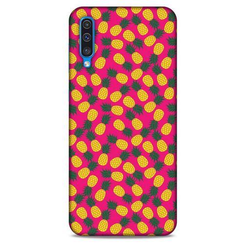 Frutix Ananas 03 Samsung Galaxy A50 Kılıf Desenli Silikon