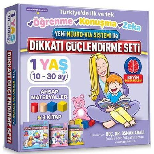 Dikkat Güçlendirme Seti 1 Yaş Adeda Yayınları