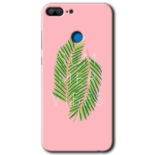 Honor 9 Lite HD Baskılı Kılıf + 9D Tam Ekran Koruyucu - Summer Vibes