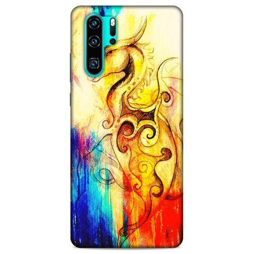 Lopard Huawei P30 Pro Uyumlu Kılıf Manipülasyon ☻ (37) Silicone Cover Baskılı