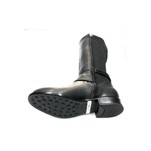 PUNTO 409032 Kadın Fermuarlı Riklalı Çizme