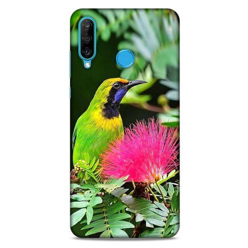 Lopard Huawei P30 Lite Uyumlu Kılıf Bahar (15) Antişok Kılıf Tropik