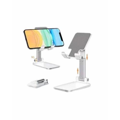 Minimal Tasarımlı Masaüstü Telefon Standı Beyaz