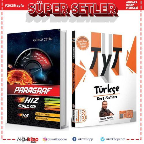 Benim Hocam TYT Türkçe Video Ders Notları ve Hız Renk Paragraf Soru Bankası 2 Kitap Set