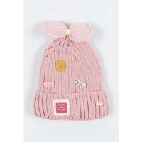 Kitti Kitti Çocuk Kız Kulaklı Bere (4-8 Yaş) K24130-02 Soft Pembe