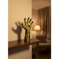 Sanatsal El Formu Heykel Altın Yeşil Tasarım Hediyelik Dekor