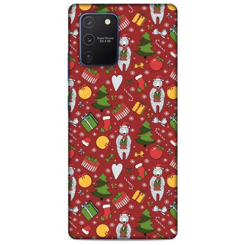 Yılbaşı Süsleri 45 Samsung Galaxy S10 Lite Kılıf Silikon Kapak