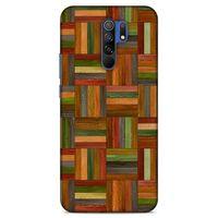 Lopard Xiaomi Redmi 9 Uyumlu Kılıf Wood'X (21) Koruyucu Kapak Baskılı