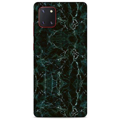 Mermer Desenli (27) Tema Tasarımlı Kılıf Zümrüt Yeşili Samsung Galaxy Note 10 Lite Kılıf