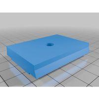 Tripod Hızlı Bağlantı Plakası – 3D Baskı Kamera Aksesuarı (Bu ürün Sadece Plastik parçadır - Almadan Önce Soru Sorabilirsiniz)