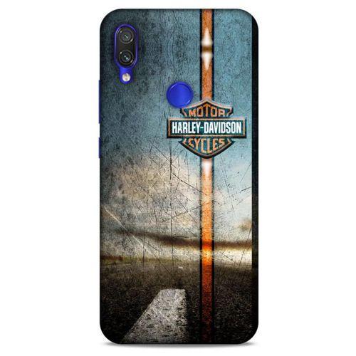 Xiaomi Redmi Note 7 Pro Uyumlu Kılıf Motorsiklet (45) Liquid Air Kılıf Harley