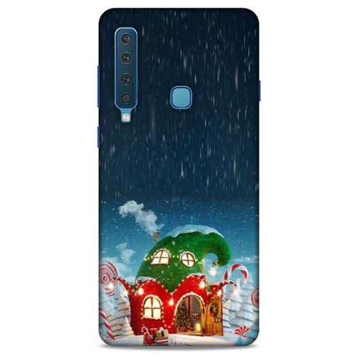Samsung Galaxy A9 2018 Kılıf Snowix (7) Telefon Kılıfı Koyu Yeşil