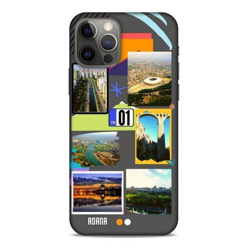 Lopard Apple iPhone 12 Pro Uyumlu Kılıf Şehirli ※ (1) Adana Kılıfı