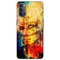 Lopard Oppo Reno 4 Uyumlu Kılıf Manipülasyon ☻ (34) Slim Armor Kılıf Desenli