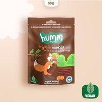Humm Humm Organik Keçiboynuzlu ve Fındıklı Vegan Kurabiye 55 Gr