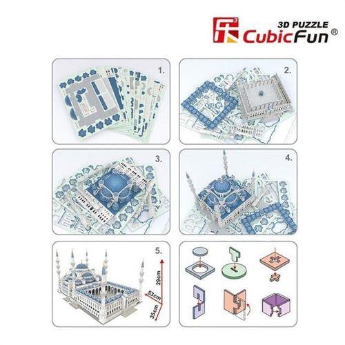 Cubic Fun 3D 321 Parça Puzzle Sultan Ahmet Camii