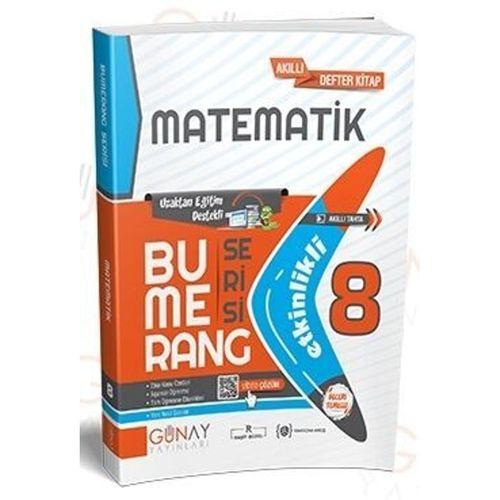 8. Sınıf LGS Etkinlikli Matematik Bumerang Serisi Günay Yayınları