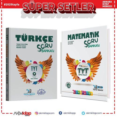 Yayın Denizi TYT Türkçe ve Matematik Soru Bankası Seti 2 Kitap