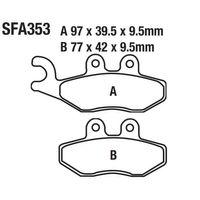 SEVGENT Ön Fren Disk Balatası Sfa353 Vespa Gts150 Primavera 125-150, Piaggio Fly Liberty