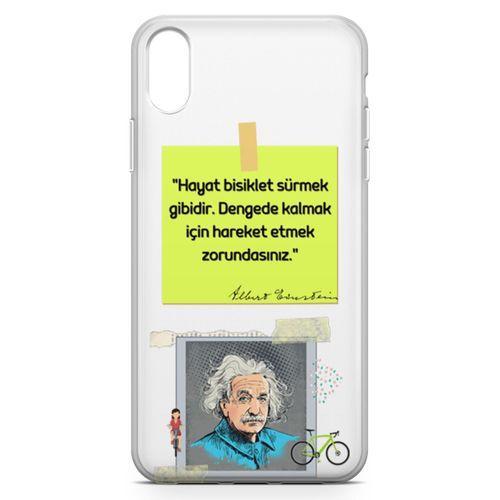 Apple iPhone XR Kılıf Caps Eisnstein Arka Kapak Koruma Desenli Full Koruyucu