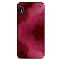 Mermer Desenli (7) Tema Telefon Kılıfı Bordo Samsung Galaxy A10 Kılıf