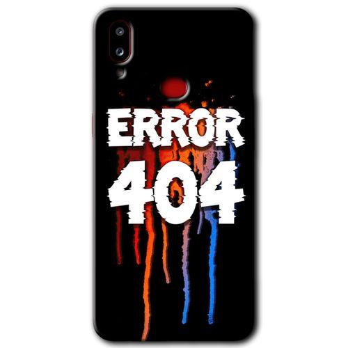MRCİLETİSİM MRCİLETİSİM Samsung Galaxy A10s Kılıf HD Desen Baskılı Arka Kapak + Temperli Cam - 404 Error